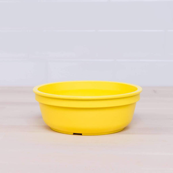 Re-Play Recycled  Dinnerware Bowl Bowl Yellow