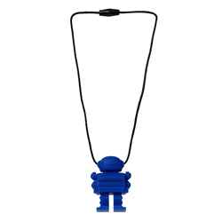 Chewbeads Juniorbeads Spaceman Pendant Blue - Childish Things Consignment Boutique