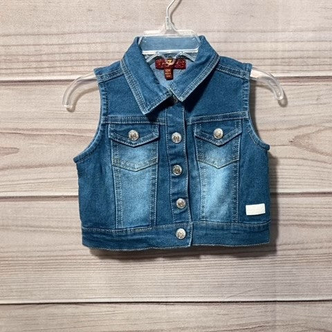 For all Mankind Girls Vest Baby: 18-24m