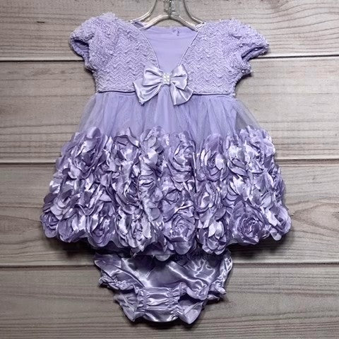 Nannette Girls Dress Baby: 00-06m