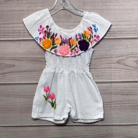Brand Unknown Girls Romper Baby: 06-12m