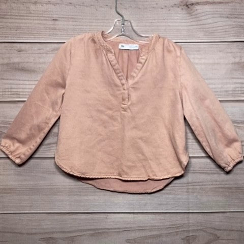 Zara Girls Shirt Size: 07