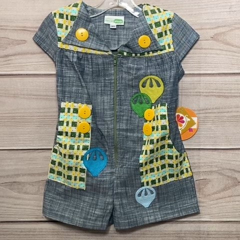 Decaf PLush Girls Romper Size: 03