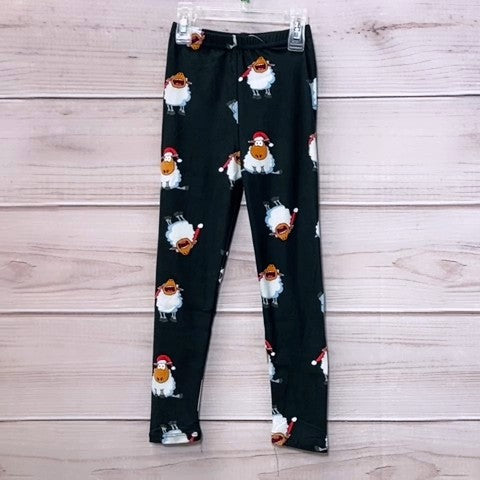 Asst Prints Girls Leggings Size: 04-05