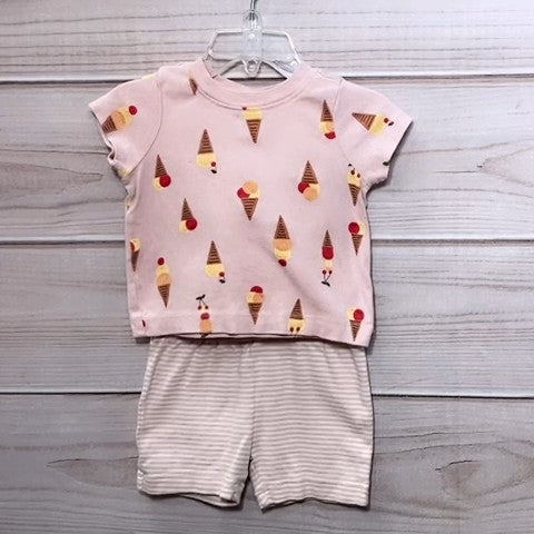 Hanna Andersson Girls Set Baby: 00-06m