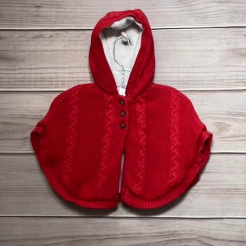Carters Girls Poncho Size: 02