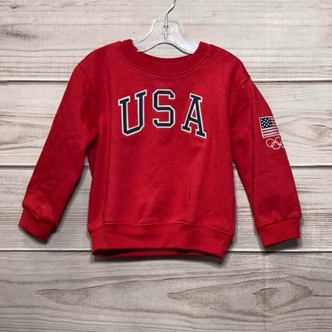 Team USA Boys Sweatshirt Size: 04
