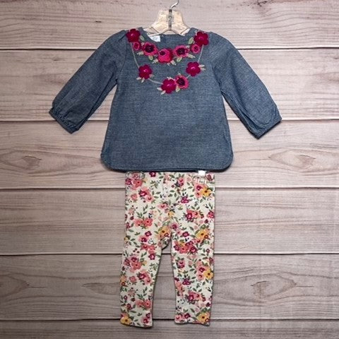 Mudpie Girls Set Baby: 06-12m