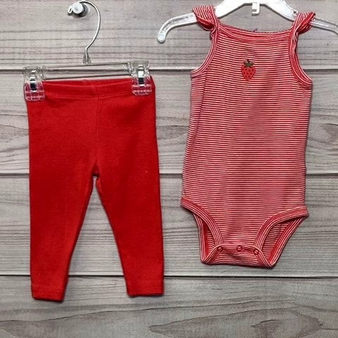 Carters Girls Set Baby: 06-12m