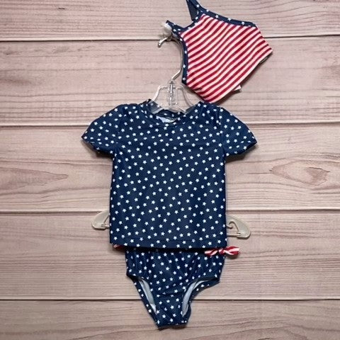 Osh Kosh Girls Swimsuit Baby: 12-18m