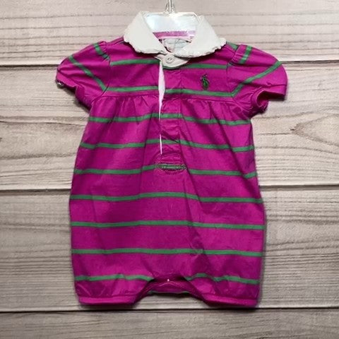 Ralph Lauren Girls Romper Baby: 00-06m