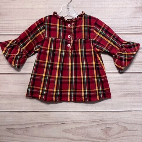 Ruffle Butts Girls Shirt Size: 03