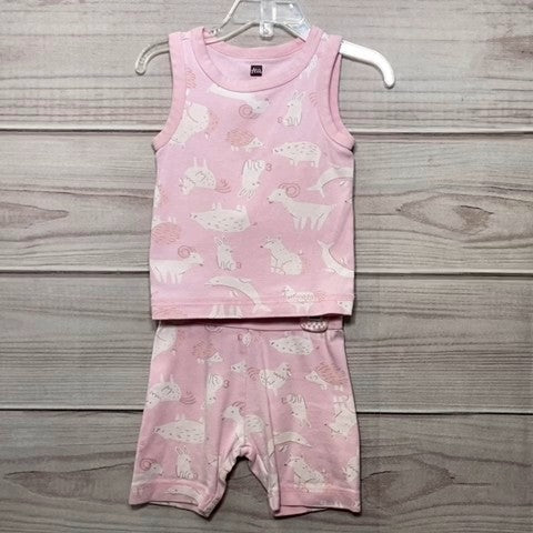 Tea Girls Pajamas Size: 02