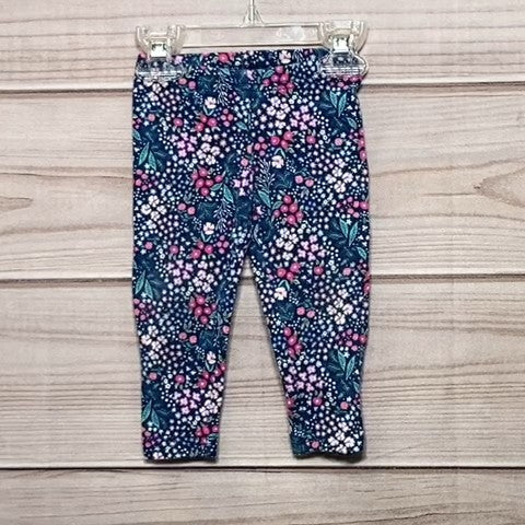 Carters Girls Leggings Baby: 06-12m