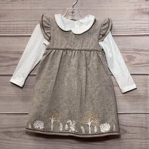JoJo Maman Girls Dress Baby: 18-24m