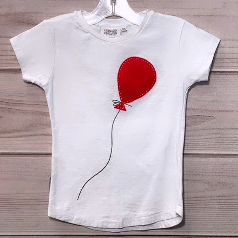 Red Balloon Revolution Girls Shirt Size: 03