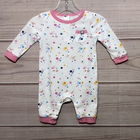 Lucky Brand Girls Coverall Baby: 00-06m