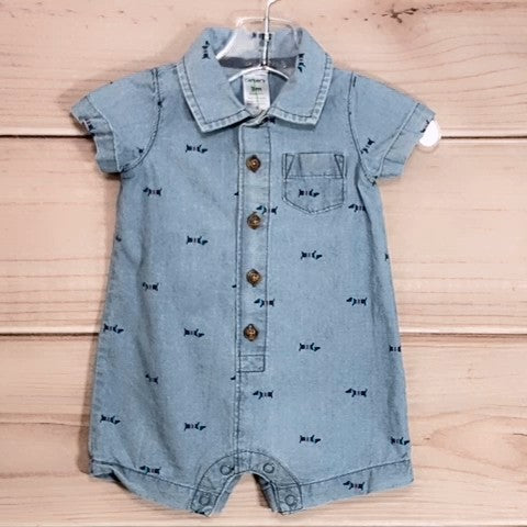 Carters Boys Coverall Baby: 00-06m