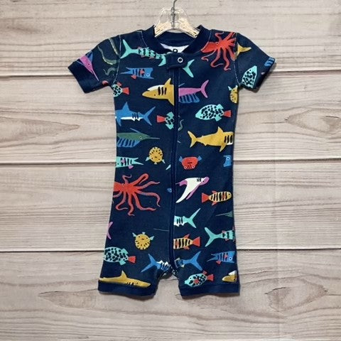 Hanna Andersson Boys Romper Size: 02