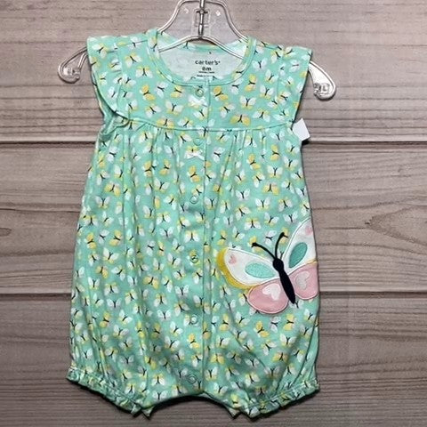 Carters Girls Romper Baby: 06-12m