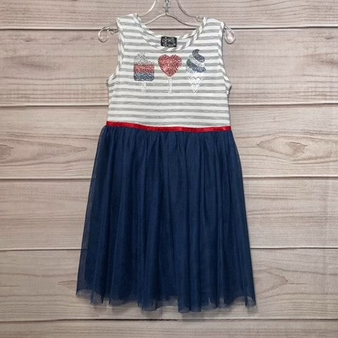 Pink & Violet Girls Dress Size: 06