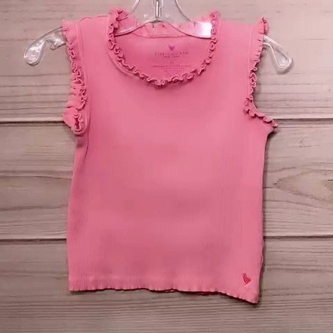 Pink Chicken Girls Shirt Size: 07