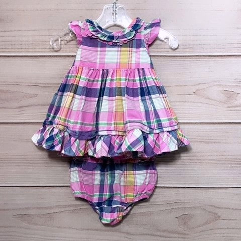 Ralph Lauren Girls Dress Baby: 00-06m