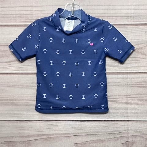 Carters Boys Rashguard Size: 03