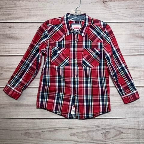 Levis Boys Shirt Size: 07