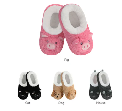 Snoozies Slippers Barnyard Buddies Mouse