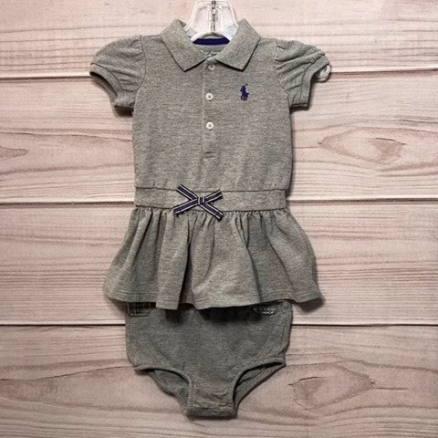 Ralph Lauren Girls Set Baby: 00-06m