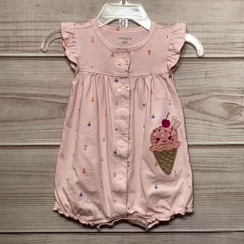 Carters Girls Romper Baby: 06-12m