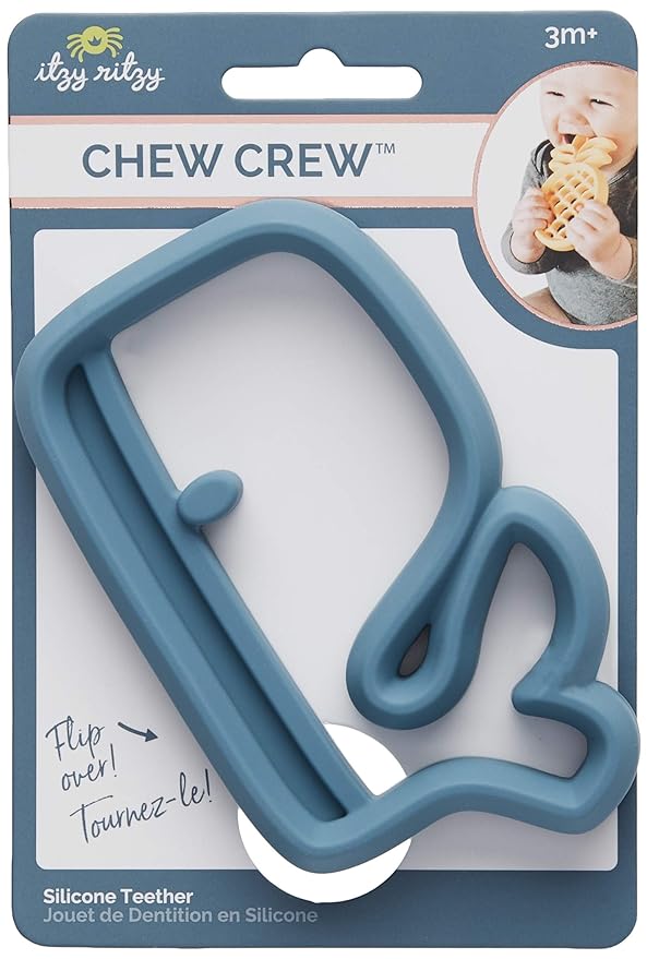 Itzy Ritzy - Chew Crew Teether--Whale