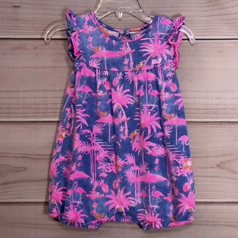 Kickee Pants Girls Romper Baby: 06-12m