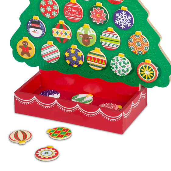 Melissa And Doug Countdown to Christmas Wooden Seasonal Calendar - Childish Things Consignment Boutique