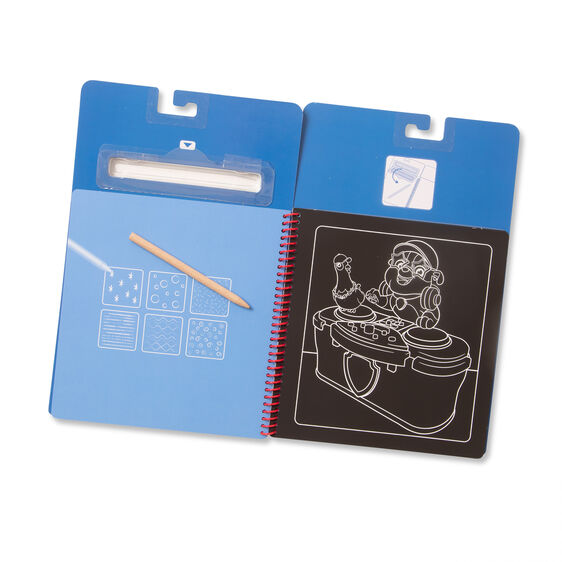 Melissa and Doug - Paw Patrol Scratch Art Pad Chase