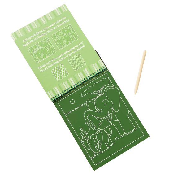 Melissa and Doug - Safari Scratch Art Pad