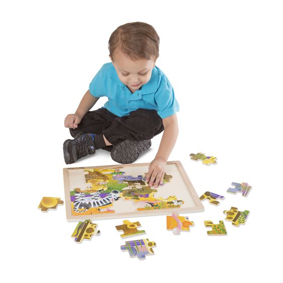 Melissa and Doug - African Plains Jigsaw Puzzle--24 pieces