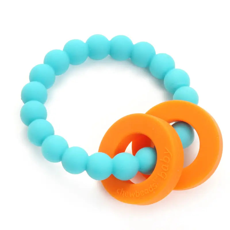 Chewbeads - CB Mulberry Teether-Turquoise