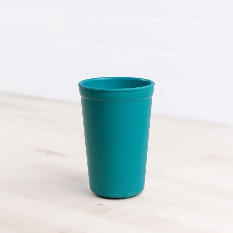 Re-Play Recycled Dinnerware Drinking Cup Teal 10 oz Drinking Cup