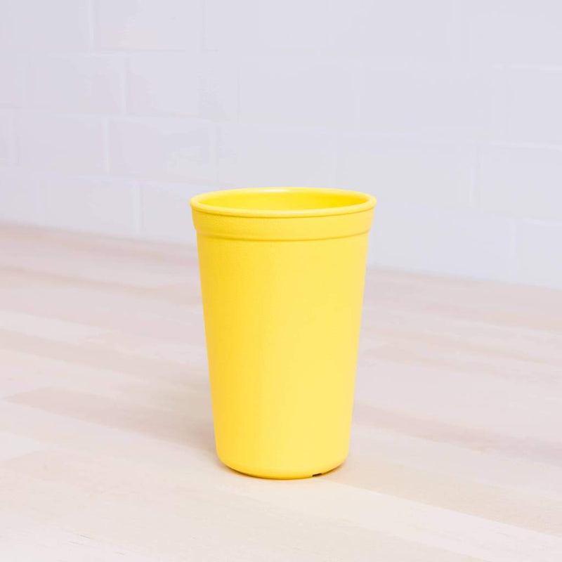 Re-Play Recycled Dinnerware Drinking Cup Yellow 10 oz Drinking Cup