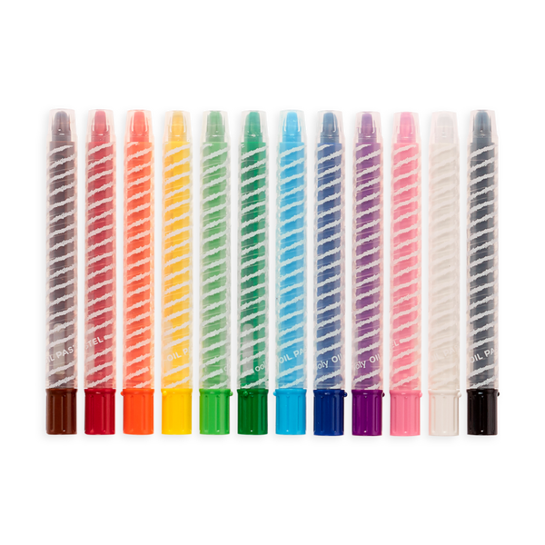 Ooly Oil Pastels Set of 12 Twisty Stix