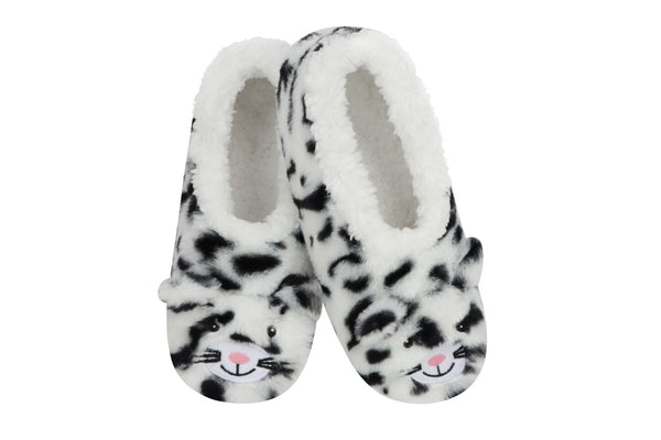 Snoozies - Slippers Snow Leopard