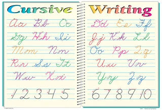 Painless Learning - Cursive Writing Placemat