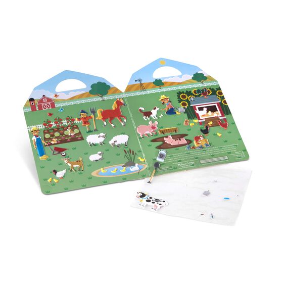Melissa and Doug - Puffy Stickers-Farm