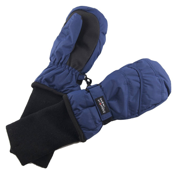 Snow Stoppers Mittens Navy Blue