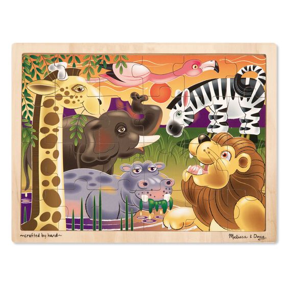 Melissa and Doug - African Plains Jigsaw Puzzle--24 pieces