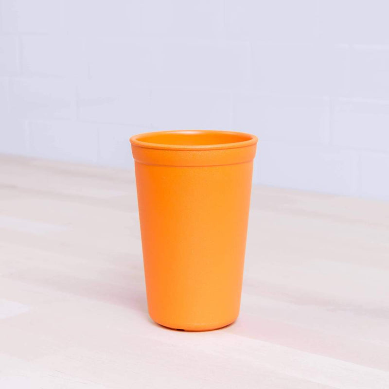 Re-Play Recycled Dinnerware Drinking Cup Orange 10 oz Drinking Cup