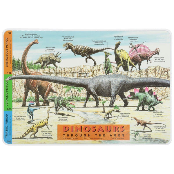 Painless Learning Placemat Dinosaur Placemat