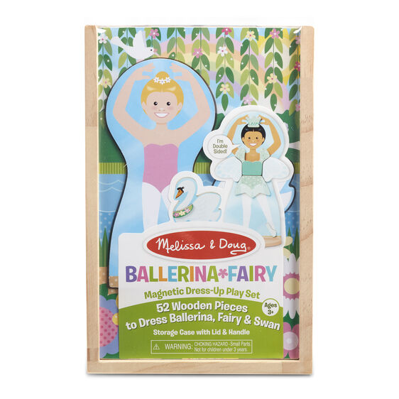 Melissa and Doug - Magnetic Dress Up Ballerina/Fairy